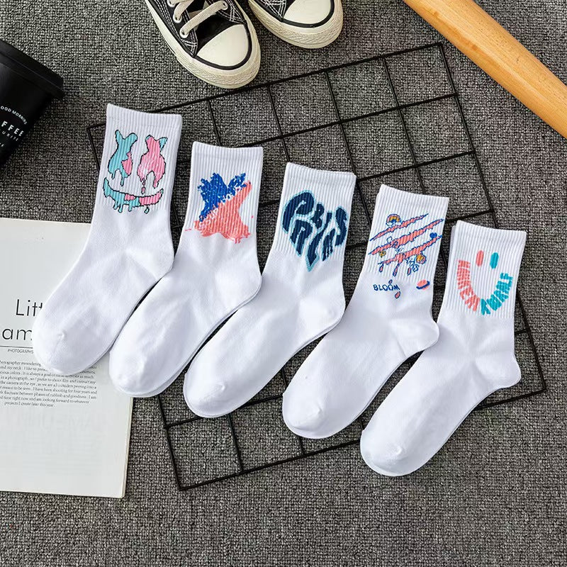 Breathable Tube Socks - Style 5