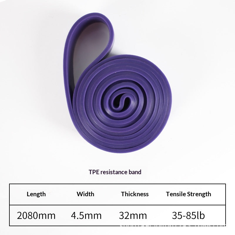 Elastic Pull-Up Assist Resistance Bands - Purple