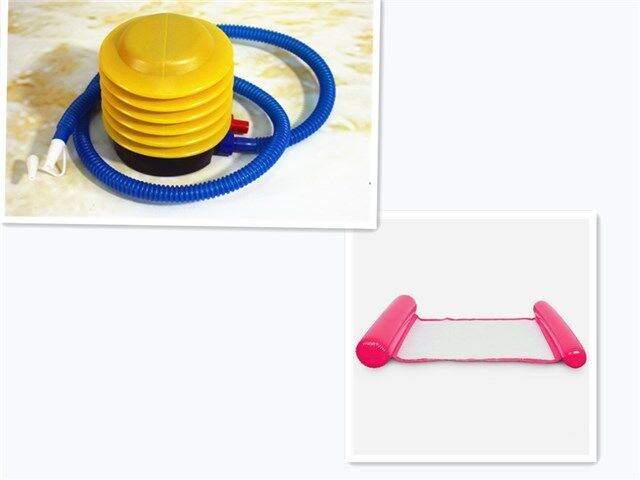 Inflatable Floating Lounge Chair - Pink+air Inflation