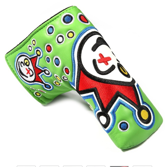 Golf Putter Head Cover - Clown