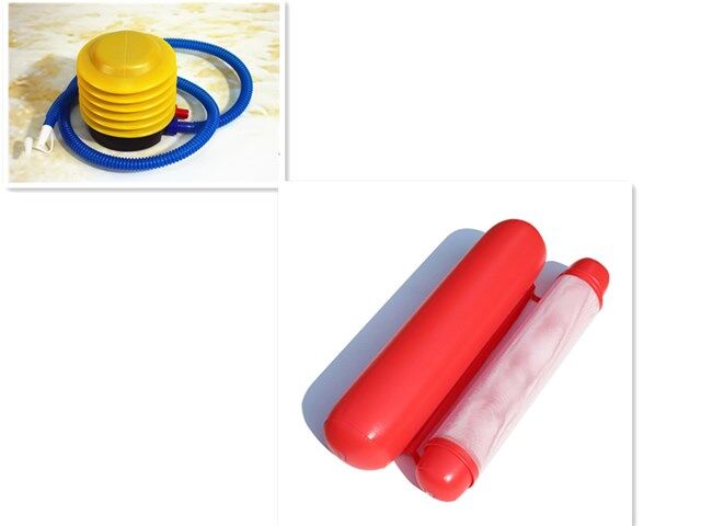Inflatable Floating Lounge Chair - Red+air Inflation