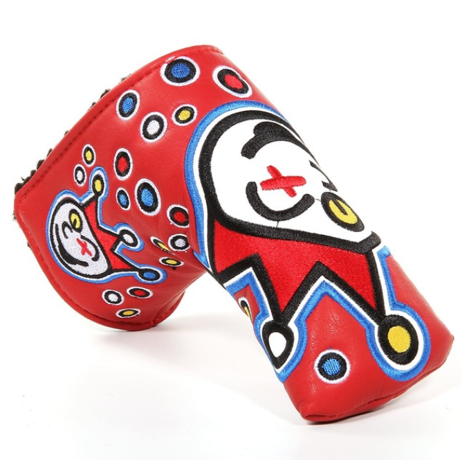 Golf Putter Head Cover - Clown