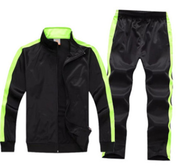 Children's Football Training Suit - Black