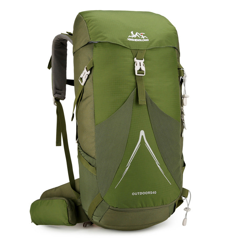 Lightweight Outdoor Hiking and Climbing Backpack - Lake Water Green Color