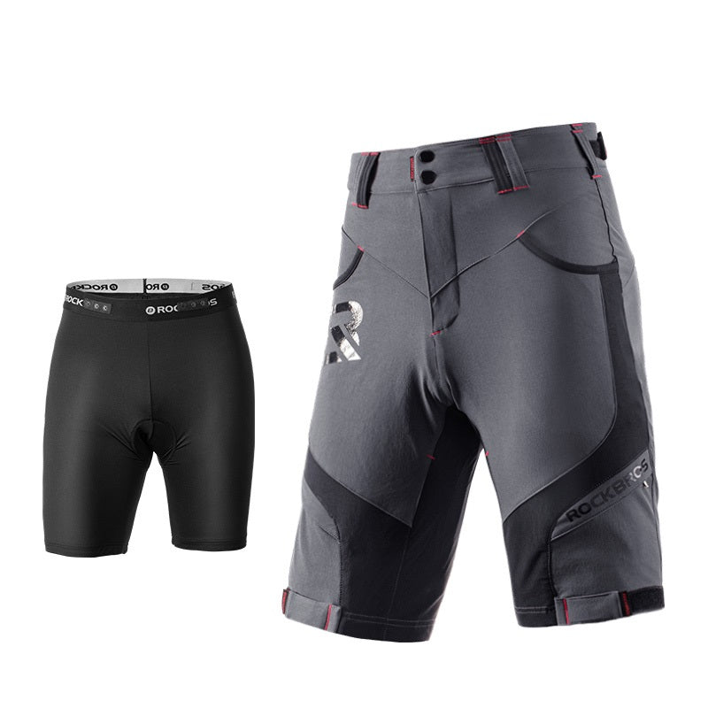 Men's Summer Outdoor Cycling and Mountaineering Trousers - Grey