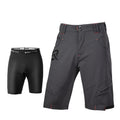Men's Summer Outdoor Cycling and Mountaineering Trousers - Black