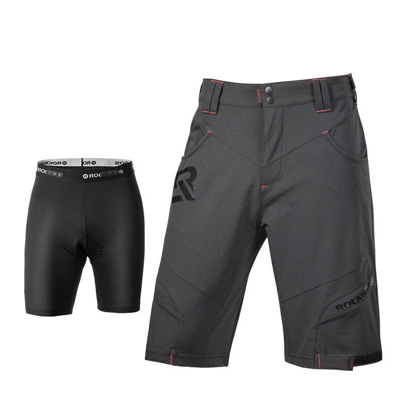 Men's Summer Outdoor Cycling and Mountaineering Trousers - Black