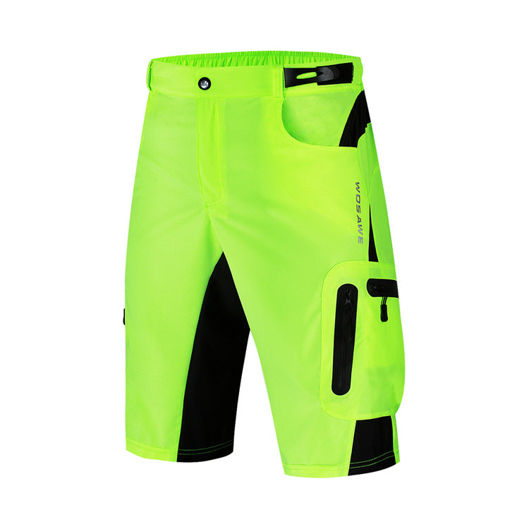 Breathable Wicking Hiking Shorts - Fluorescent green
