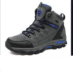 High-Top Comfort Hiking Shoes - Grey