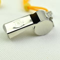 Thunder Whistle Stainless Steel 201 Metal Whistle - Silver