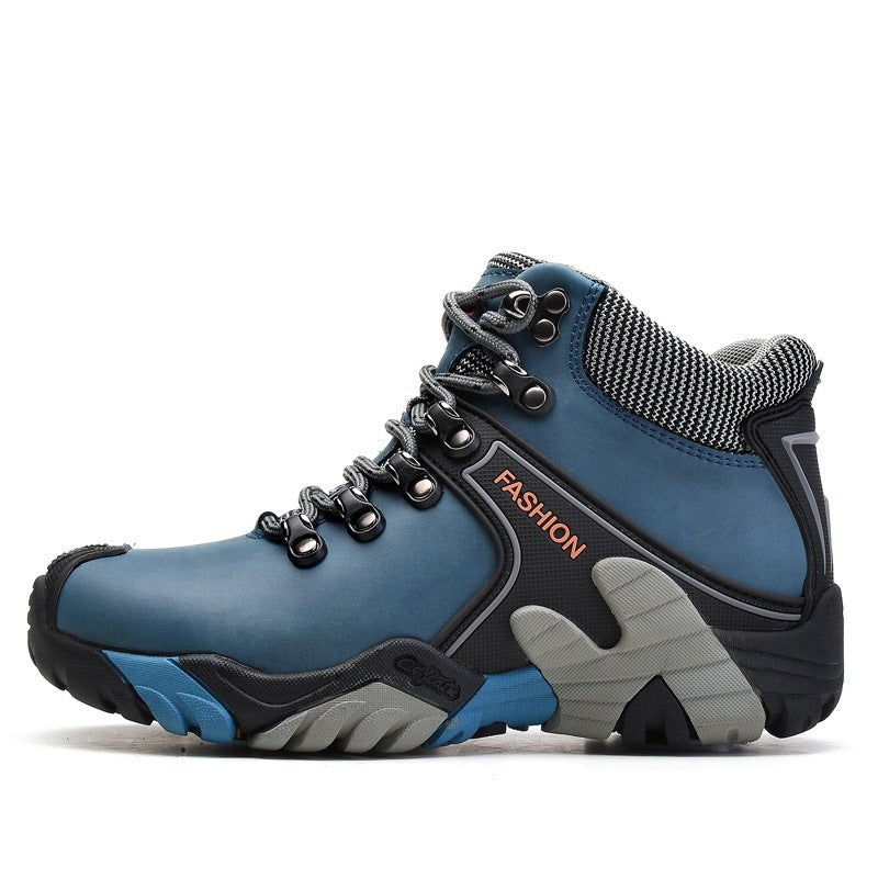 Wear-Resistant High-Top Hiking Shoes