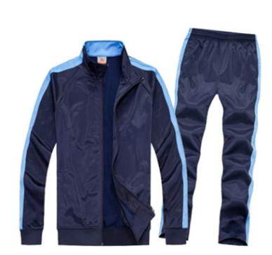 Children's Football Training Suit - Navy green