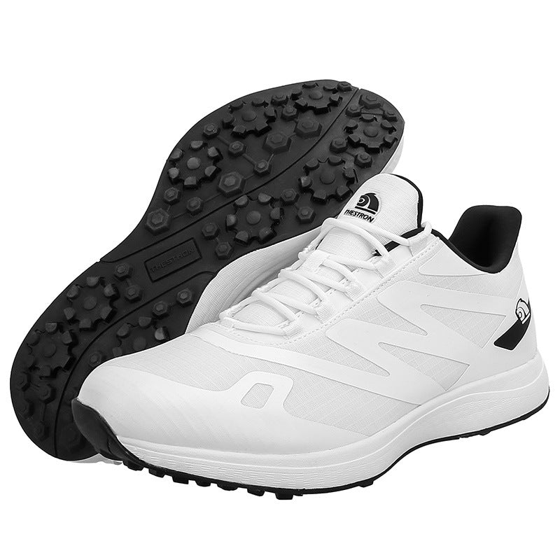 Men's Breathable Golf Shoes - White