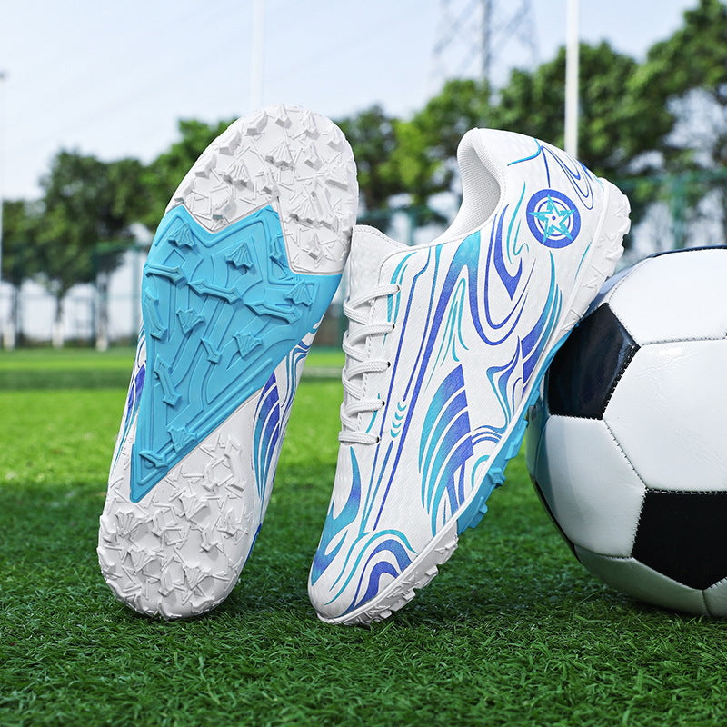 Youth Professional Training Sneakers - White And Blue
