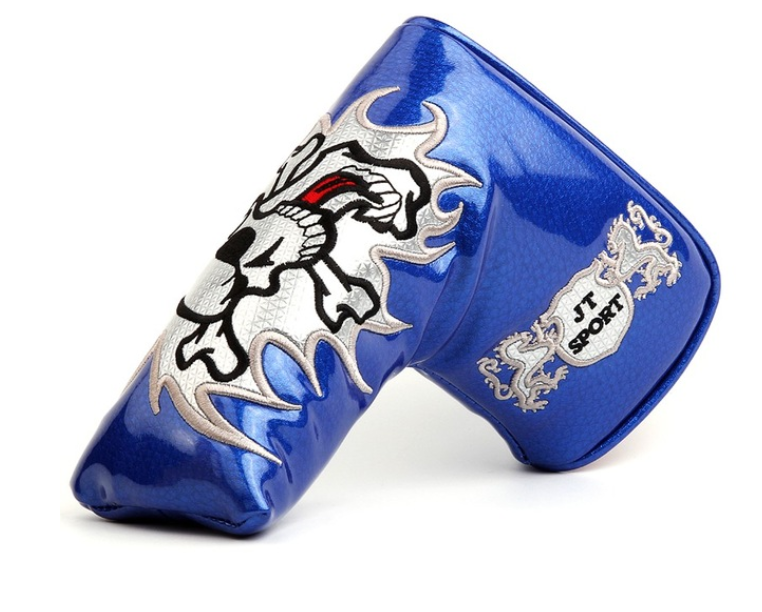 Golf Putter Head Cover - Skull