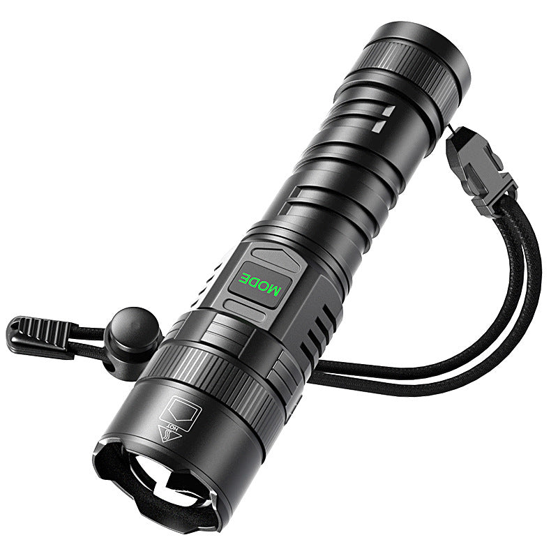 USB Rechargeable Zoom Camping Flashlight - Sales Volume Product