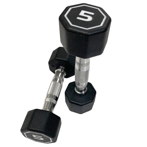 5lbs Octagonal Dumbbell Set of 2 - Defaulttitle