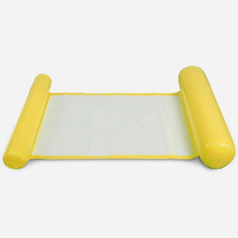 Inflatable Floating Lounge Chair - yellow
