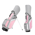 Lightweight Golf Carry Bag - QB148 Gray Pink
