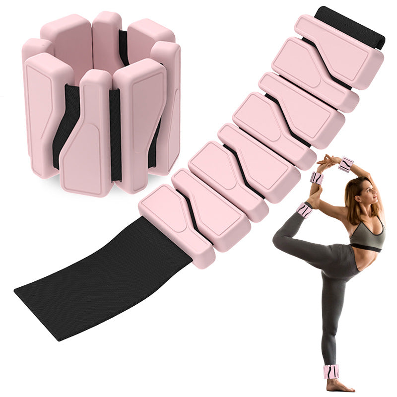 Weighted Silicone Fitness Bracelets - Snow Mountain Powder