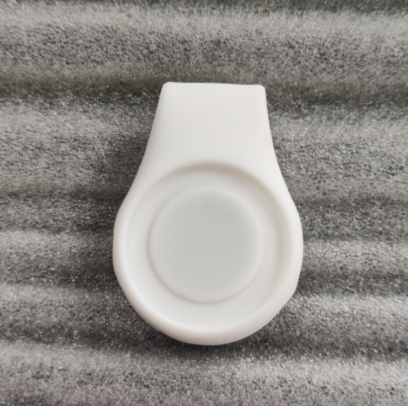 Silicone Ball Marker Hat Clip - White
