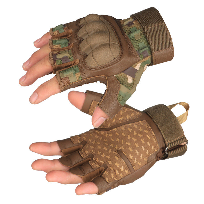 Tactical Gloves for Outdoor Sports - B38 Camouflage Color