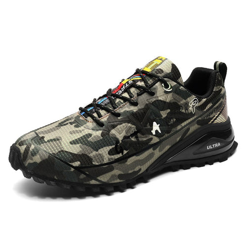 Air Cushion Off-Road Running Shoes - Camouflage