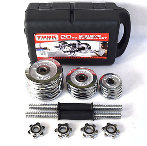 Adjustable Pure Iron Home Dumbbell - 20KG