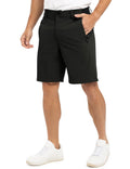 Men's Business Casual Golf Shorts - Black