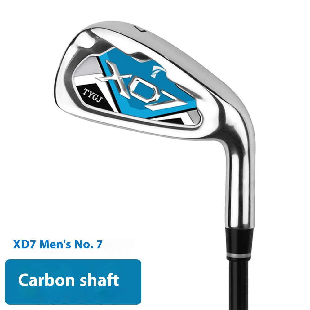 Beginner Carbon Golf Club - Male Blue Carbon Rod Body