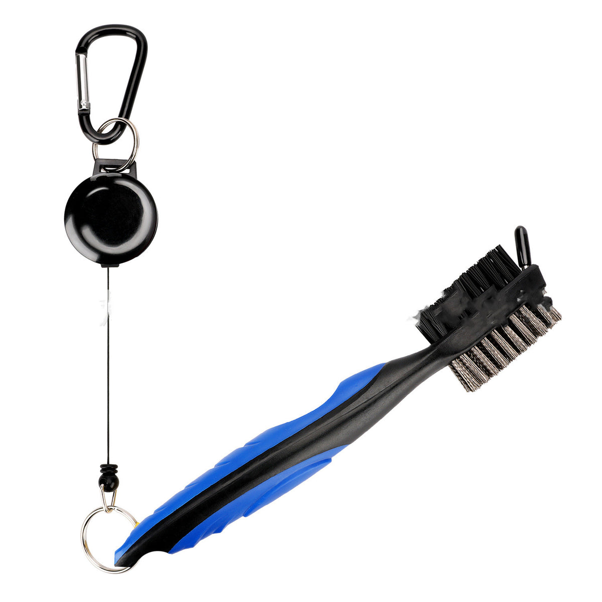 Double-Sided Golf Swing Training Brush - Blue