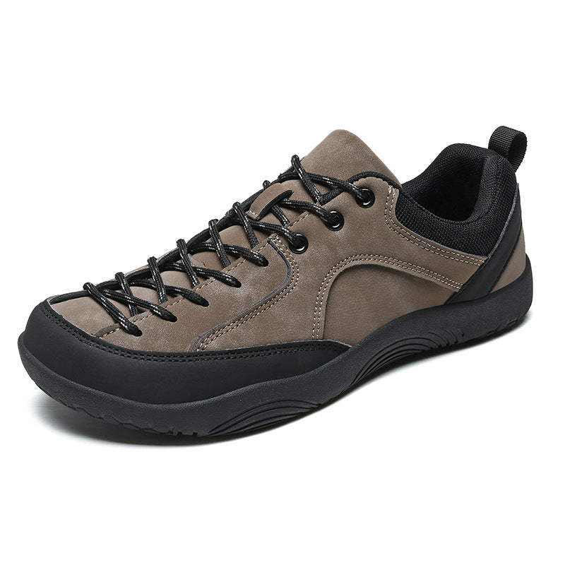 Wear-Resistant Hiking Climbing Shoes - Khaki