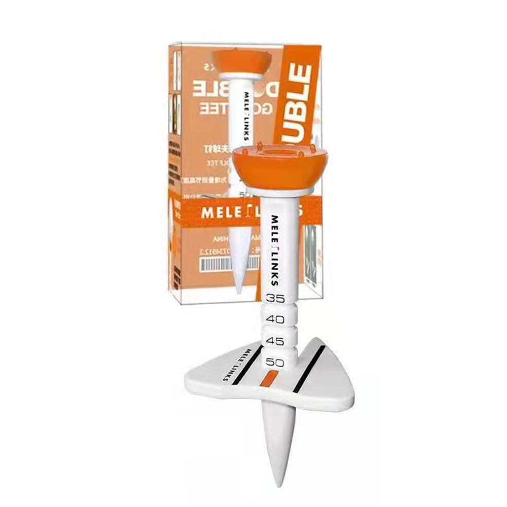Silicone Golf Tee Set - Orange