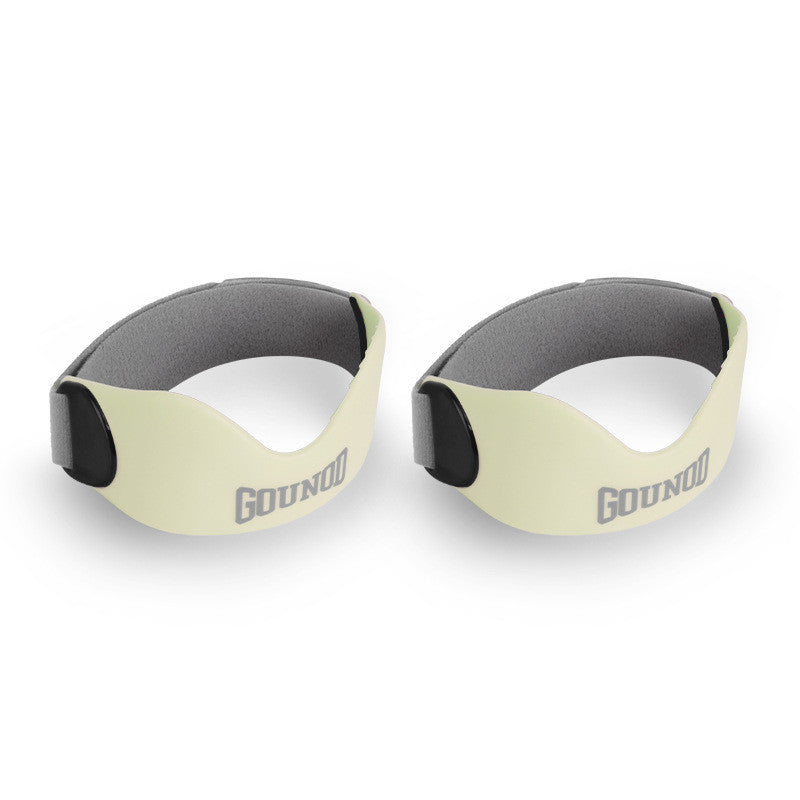 Patella Protective Knee Support Belt - White