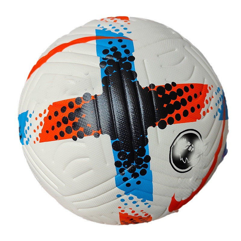 PU Patch Size 5 Outdoor Sports Football - White