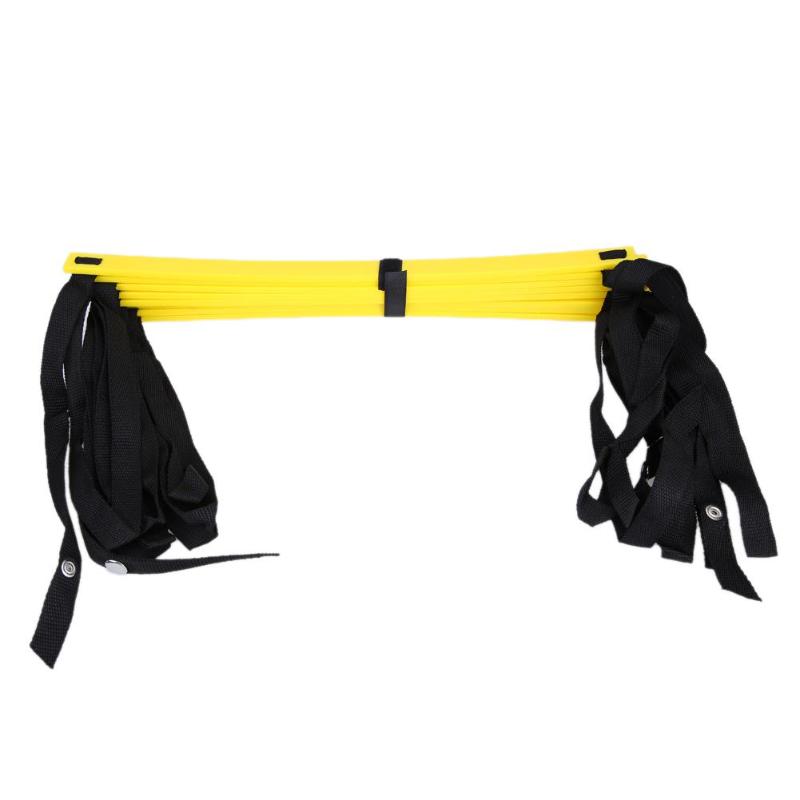 Football Soccer Agility Training Ladders Speed Scale Stairs Nylon Straps Fitness Equipment - 3M 6 steps