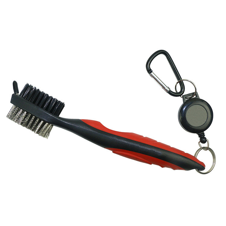 Double-Sided Golf Swing Training Brush - Red