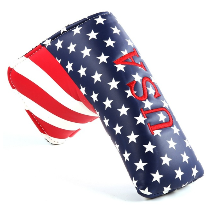 Golf Putter Head Cover - Flag