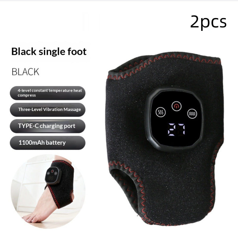 Smart Vibration Heat Therapy Foot Massager - English
