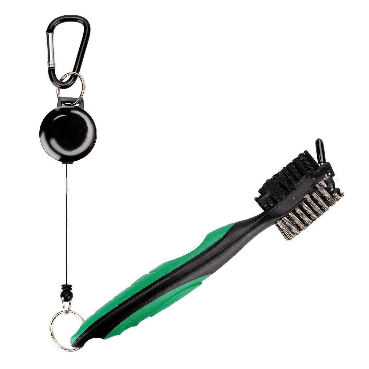 Double-Sided Golf Swing Training Brush - Green
