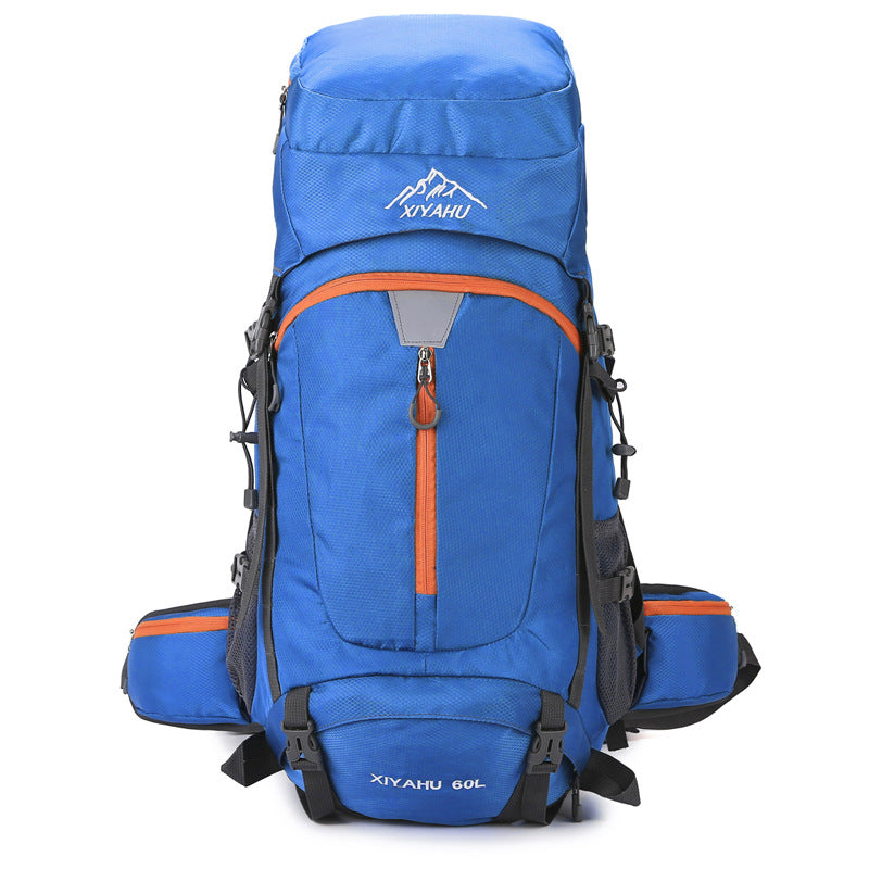 Waterproof Casual Backpack for Camping and Hiking - Sapphire Blue