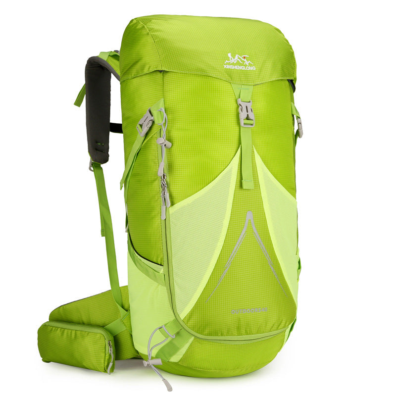 Lightweight Outdoor Hiking and Climbing Backpack - Green