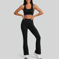 Two-Piece Stretch Training Set - Black