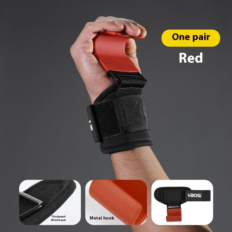 Pull-Up Power Assist Grip Hook - Red