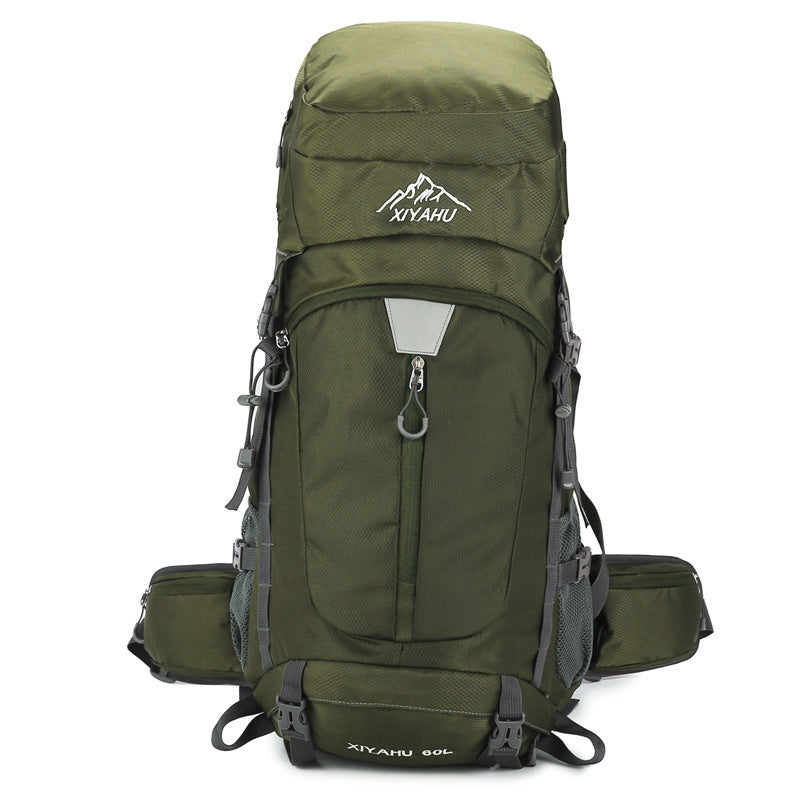 Waterproof Casual Backpack for Camping and Hiking - Green
