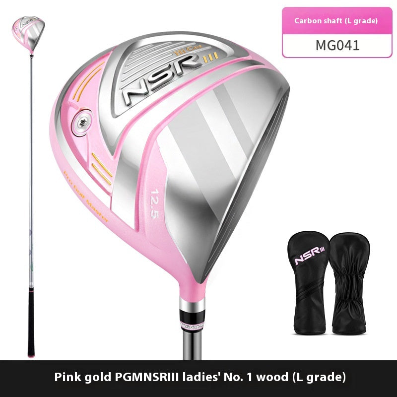 Women's Fairway Wood Set (No. 1/3/5) - MG041 Pink Gold