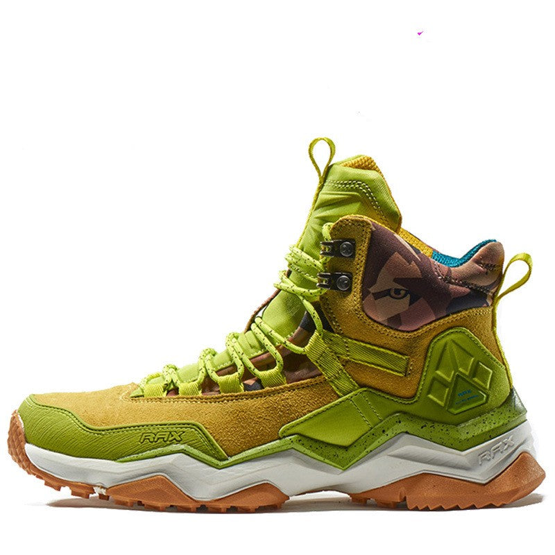 Waterproof Mountain Climbing Boots - Fruit Green