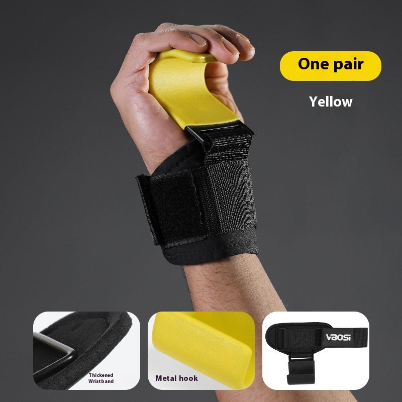 Pull-Up Power Assist Grip Hook - Yellow