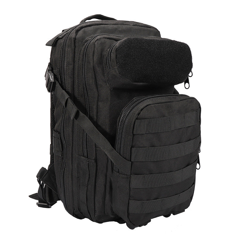Tactical Camouflage Reinforced Backpack - Black