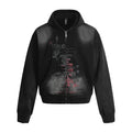 Unisex Street-Style Hoodie - Black